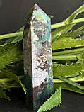 Яшма океанічна обеліск з натуральної яшми обеліск олівець з каменю яшма з океанічної яшми, фото 6