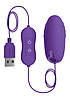 Віброкуля з пультом Pipedream OMG! Bullets #Happy, 20 режимів, фіолетова, 6.5 х 3 см, фото 2