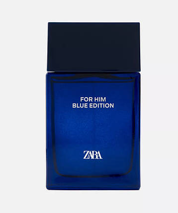 Чоловіча парфумована вода Zara For Him Blue Edition 100мл, фото 1