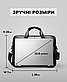 Шкіряна чоловіча сумка для ноутбука і документів чорна Tiding Bag 143412, фото 4