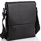 Чоловічий класичний месенджер через плече шкіряний чорний Tiding Bag 2862, фото 2