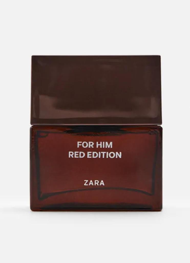 Чоловіча парфумована вода Zara For Him Red Edition 50мл