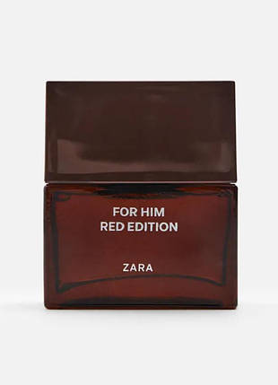 Чоловіча парфумована вода Zara For Him Red Edition 50мл, фото 1