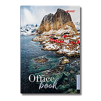 Тетрадь (книга учета) А4 96 листов в клетку твердый переплет