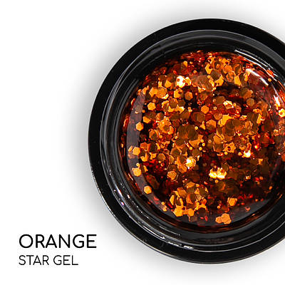 Стар гель Nice for you Star gel №03 Помаранчевий 5 г