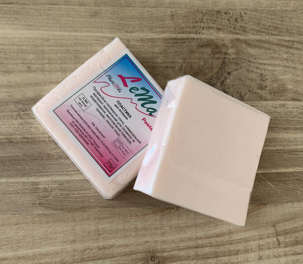 Полімерна глина Lema Pastel, №0601 ванільно-бежева, 75 грам - фото покупців 1