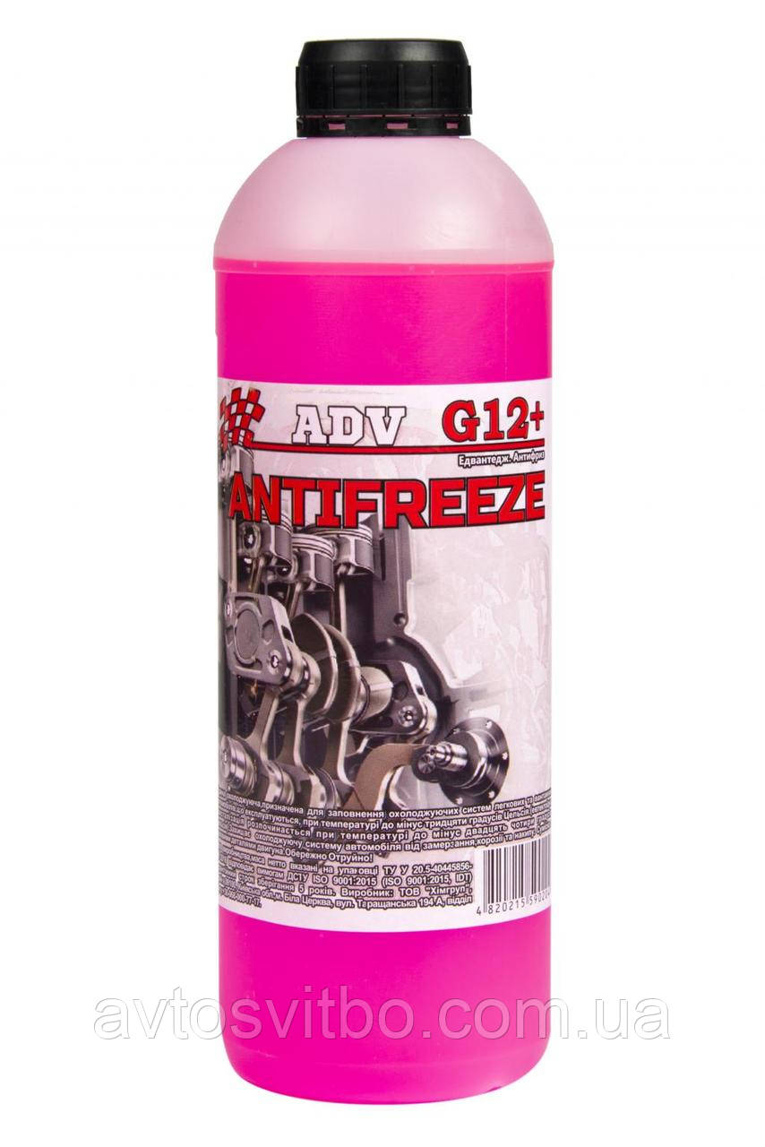 Антифриз ADVANTAGE 1л (0,9 кг) червоний, фото 1