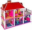 Будиночок для ляльок 2-х поверховий з меблями 62*10*48 см, фото 2
