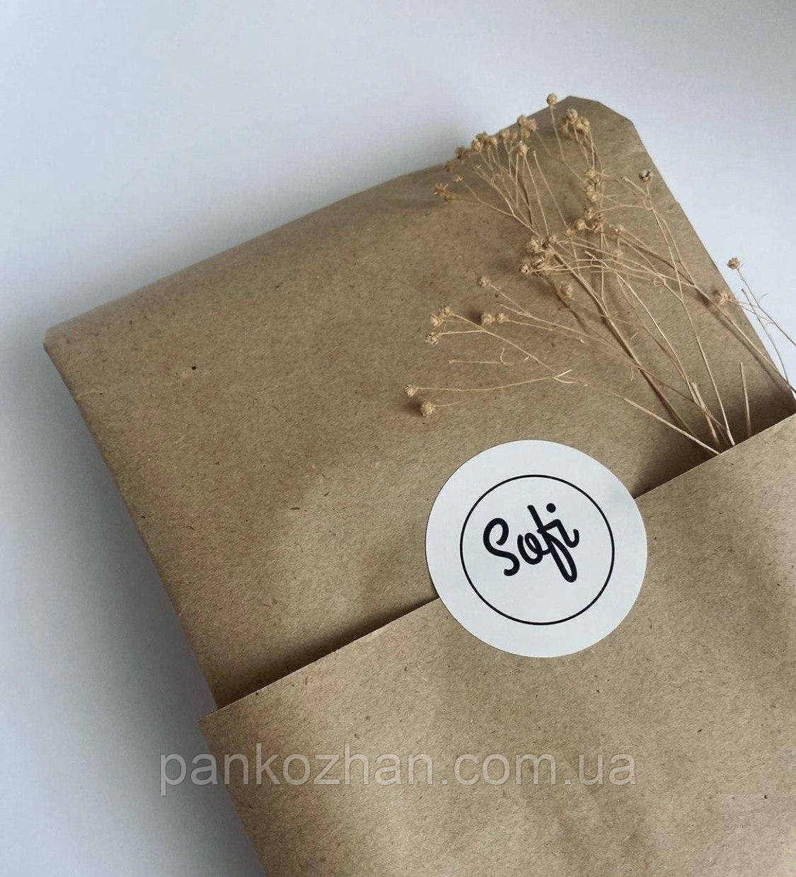 Наліпки з глянцевим покриттям будь-якої форми 5 см, фото 1