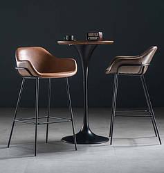 Барний стілець. Модель RD-2155 Бежевий