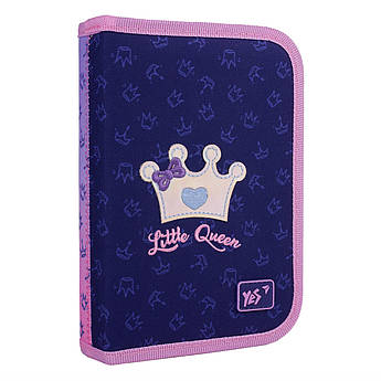 Пенал твердий одинарний з клапаном Yes Little Queen HP-03