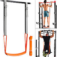 Спортивний Набір еластичних стрічок для підтягування з ремнем 40 кг