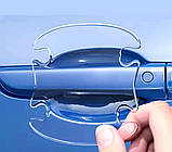 Плівка під ручку для машини Тойота набір 8 шт автомобіля Toyota, фото 5