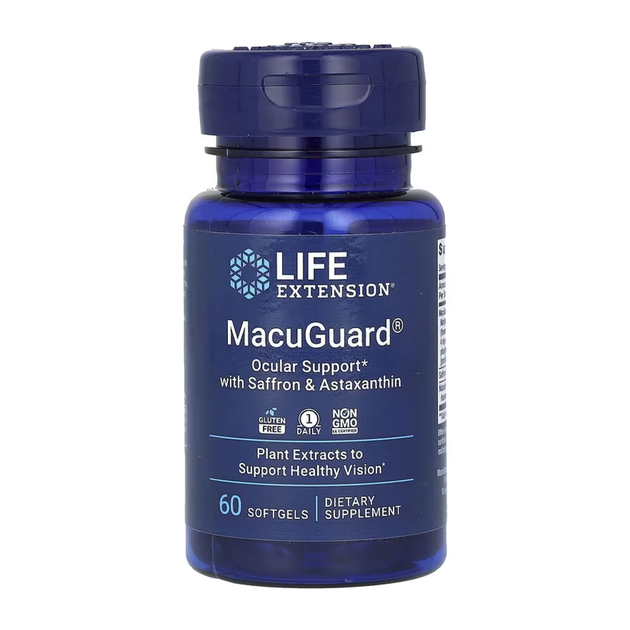 MacuGuard® Ocular Support with Saffron & Astaxanthin - 60 softgels, фото 1