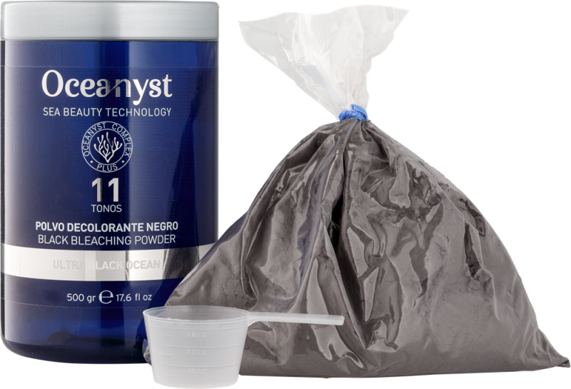 Знебарвлювальна пудра Ультрачорна 11 тонів 500гр, фото 1