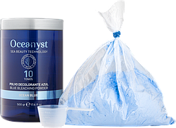 Знебарвлювальна пудра Блакитна 10 тонів 500гр