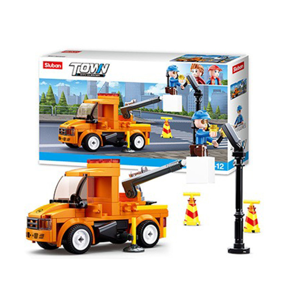 Дитячий конструктор "Town city cleaner" M38-B0781D 122 деталі, фото 1