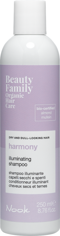 BEAUTY FAMILY HARMONY Шампунь для блиску сухого і тьмяного волосся 250мл, фото 1
