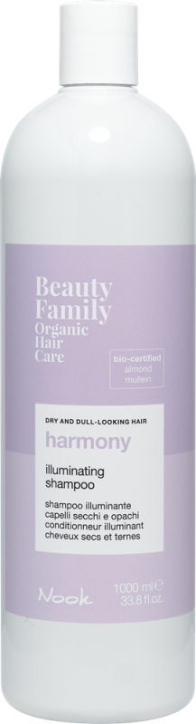 BEAUTY FAMILY HARMONY Шампунь для блиску сухого і тьмяного волосся 1000мл, фото 1