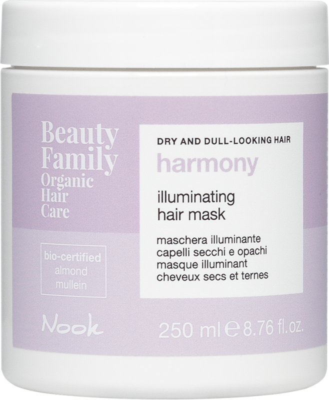 BEAUTY FAMILY HARMONY Маска для блиску сухого і тьмяного волосся 250мл, фото 1