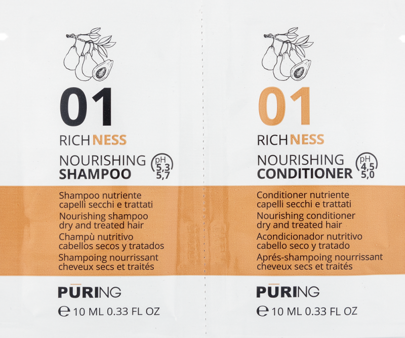 01 RICHNESS Шампунь+Кондиціонер 10мл+10мл набор, фото 1