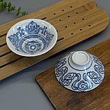 Порцелянова піала для чаю Квіткова мандала (1шт, 70мл), фото 2