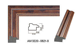 Пластиковий багет для рам AM3220-0821-9