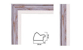 Пластиковий багет для рам DM3625A-005-1
