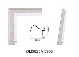 Пластиковий багет для рам DM3625A-5303