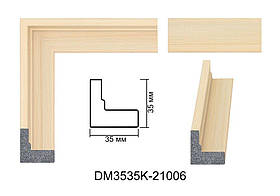 Пластиковий багет для рам DM3535K-21006
