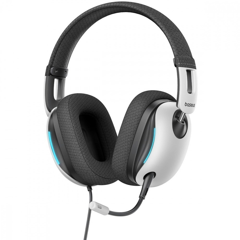 Дротові навушники Baseus GoPlay 1+ Max Gaming (A00181003213-00) білі, фото 1