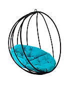 Крісло-кокон 150 кг Блакитне