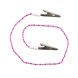 JA-02005-C Тримач для серветок, ланцюжок РОЖЕВИЙ