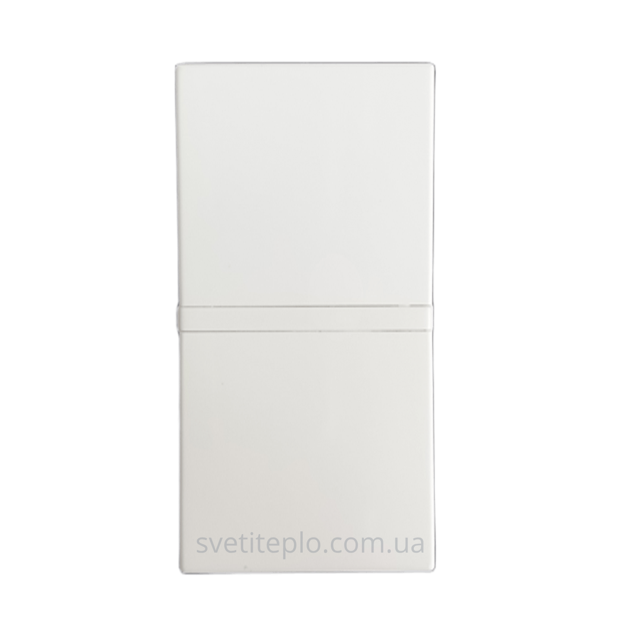 Кнопковий вимикач N2104.7BB Total White Zenit ABB 1 модуль