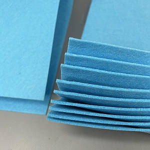 2 мм- Фетр щільний, 40х60 см, колір - лазуровий С26