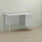 Комп'ютерний стіл Ferrum-decor Гаррі 75x140x70 білий ДСП Білий 16мм (FRD-101011)