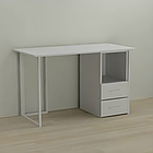 Комп'ютерний стіл Ferrum-decor Отто 75x120x60 білий ДСП Білий 16мм (FRD-101021)