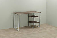 Комп'ютерний стіл Ferrum-decor Кевін 75x140x60 білий ДСП Дуб Сонома Труфель 16мм (FRD-101261)