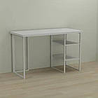 Комп'ютерний стіл Ferrum-decor Кевін 75x140x60 білий ДСП Білий 32мм (FRD-101264)