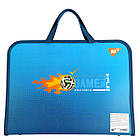 Папка-портфель Yes FC на блискавці з тканинними ручками Football, фото 2