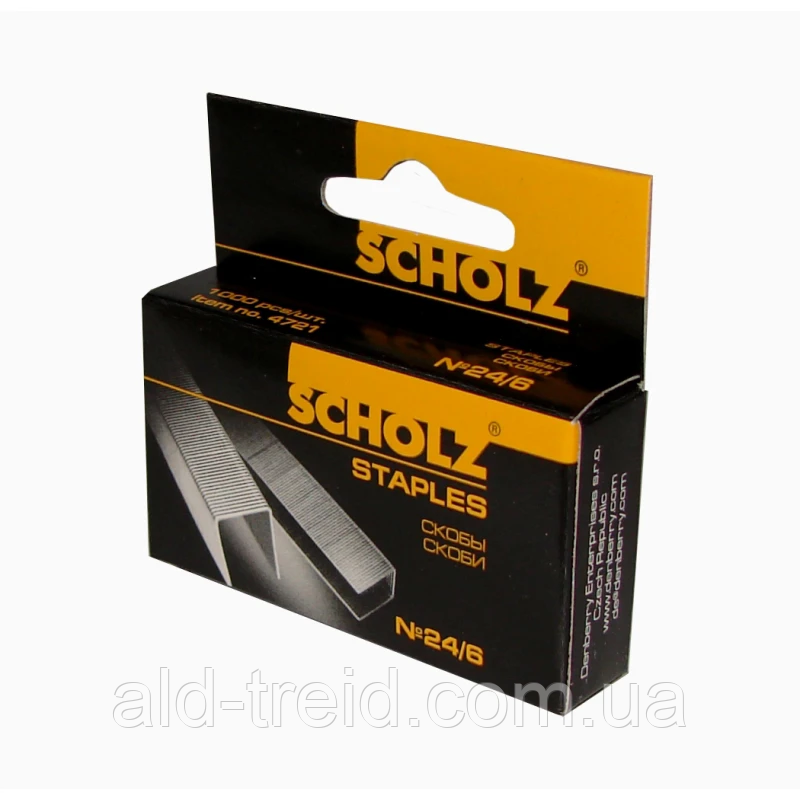 Скоби SCHOLZ 4721 №24/6, фото 1