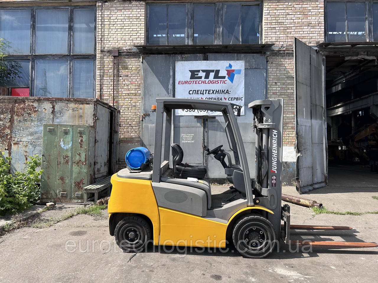 вилочний навантажувач Jungheinrich TFG425 на газу, фото 1