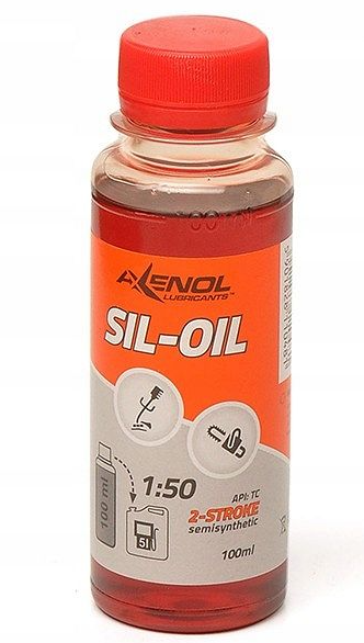 Універсальне мастило Axenol 100 мл для змащення бензопил, кущорізів і тримерів
