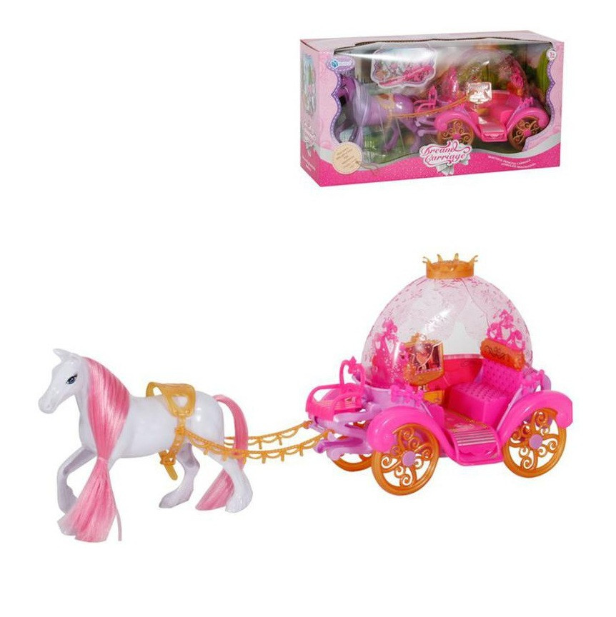 Іграшка екіпаж карета з конем (BYL33010-3), фото 1