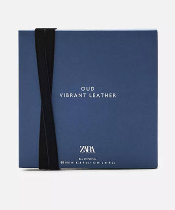 Набір чоловічої парфумованої води Zara  Vibrant Leather Oud 100мл+10мл, фото 2