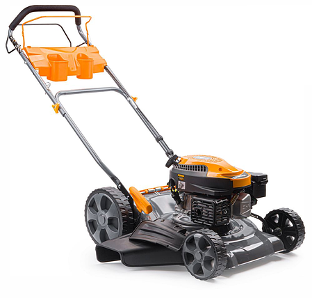Газонокосарка бензинова самохідна Powermat PM-KSS-6S 460 мм 6 к.с. для дачних ділянок, фото 1