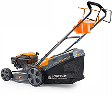 Газонокосарка бензинова самохідна Powermat PM-KSS-6S 460 мм 6 к.с. для дачних ділянок, фото 2