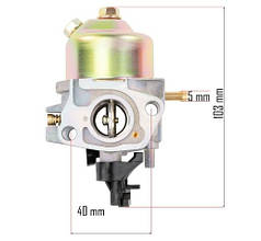 Карбюратор для бензокоси 40 мм Powermat PM-KSS-700SH-GA карбюратор до мотокоси