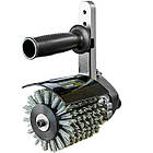 Насадка шліфувальна, щіточна 100х120мм, для КШМ, TITAN USSN316 (без щітки)