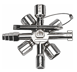 Набір універсальних ключів 10-в-1 Powermat PM-ZK-10W1T CrV комплект ключів